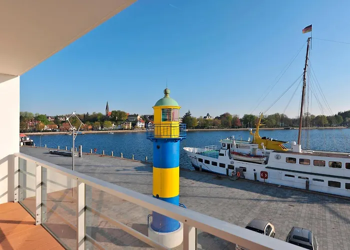 Appartement 21, Blickrichtung Binnenhafen Nordoffenes Eckernförde